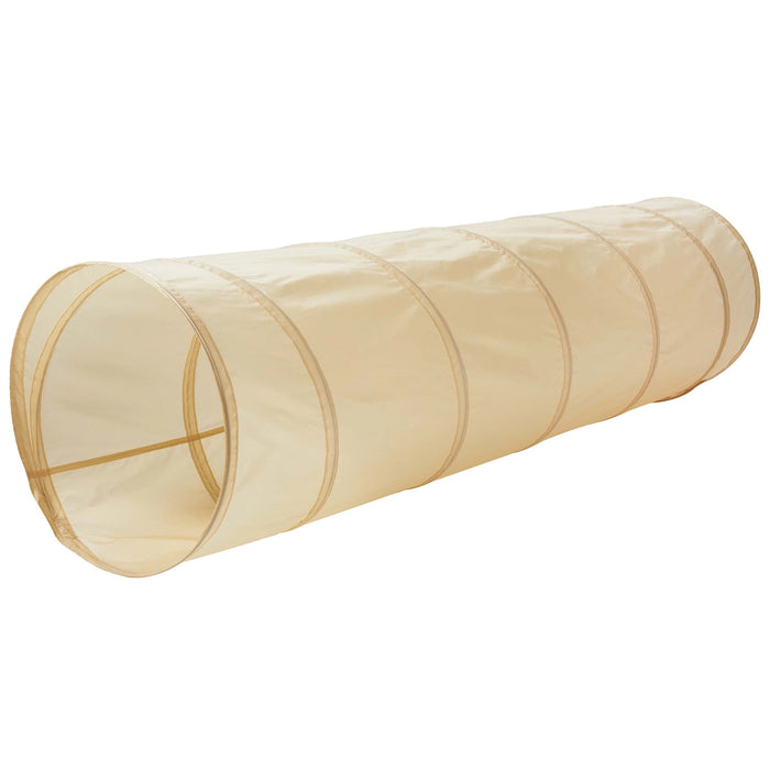 Kids Play Tunnel- Solid Beige
