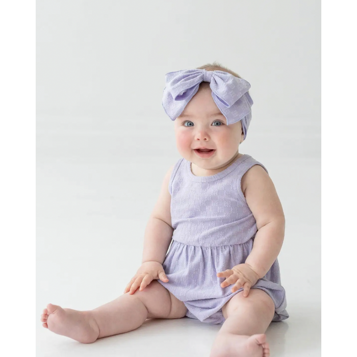 Malibu Baby Romper Purple