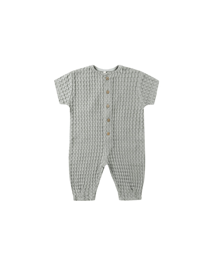HAYES JUMPSUIT || STEEL BLUE