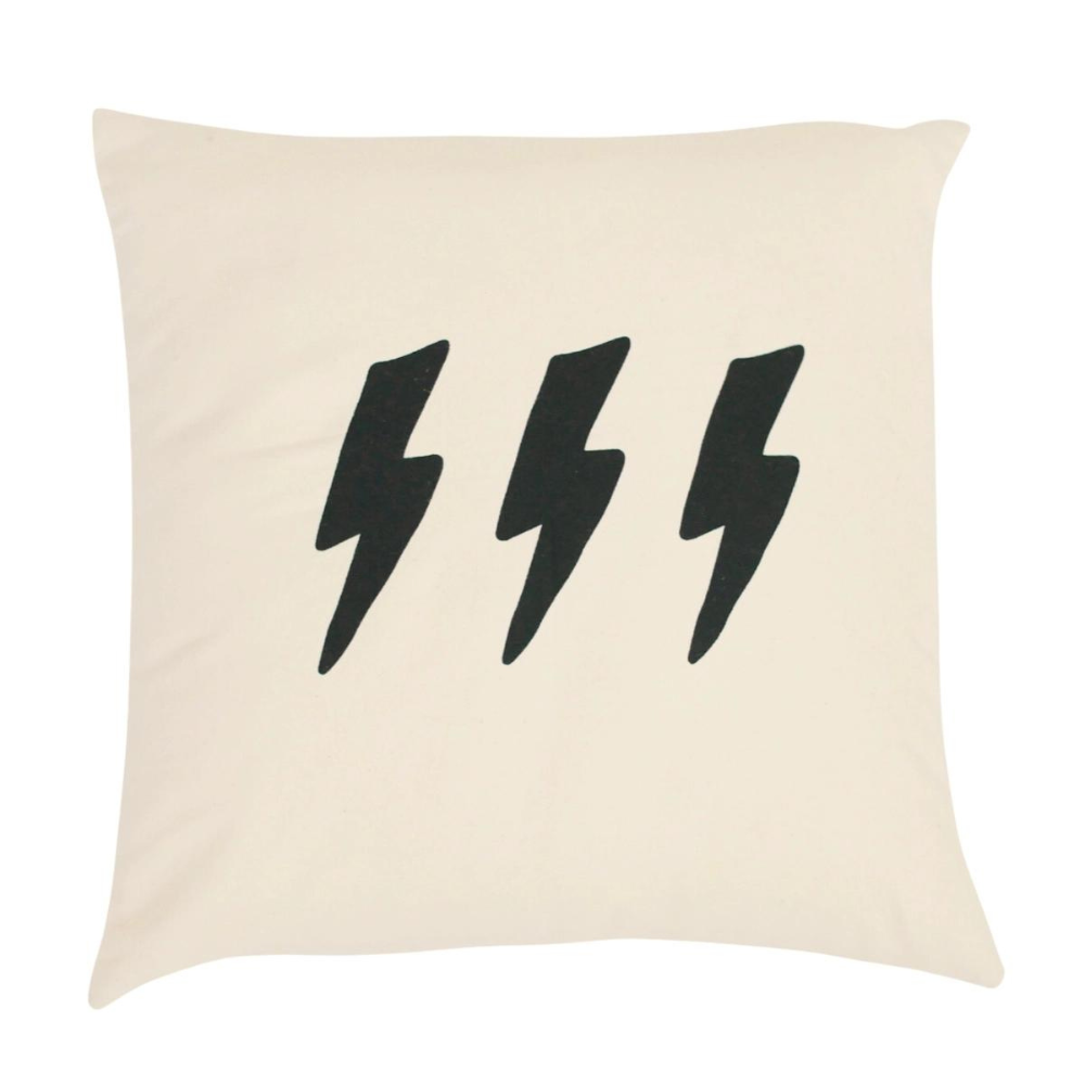 Lightning Bolt Pillow Cover