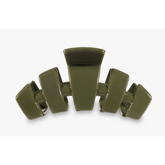 Classic Olive Medium Classic Hair Claw Clip