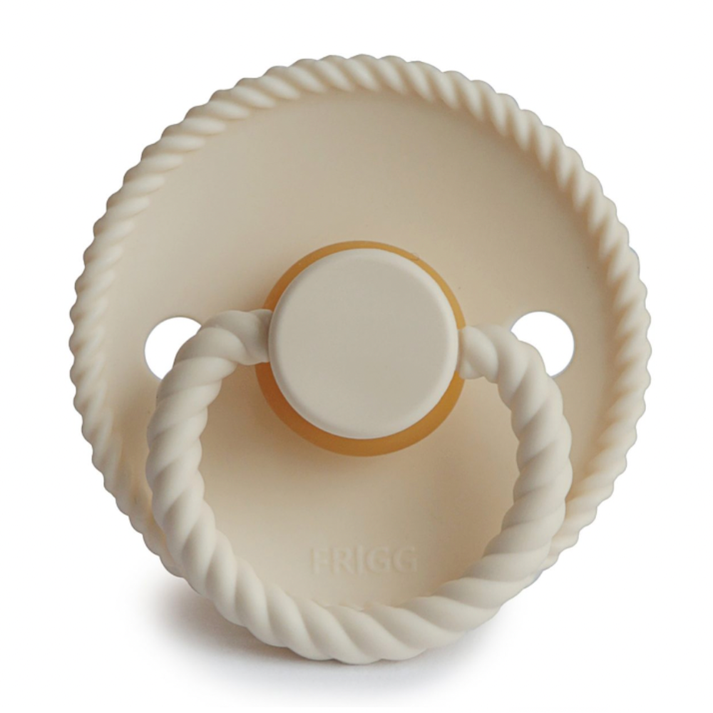FRIGG Rope Pacifier- Cream