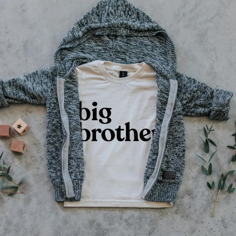 Big Brother Cream Organic Kids Tee