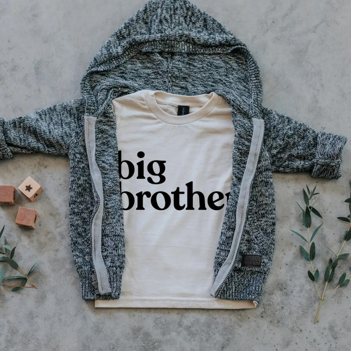 Big Brother Cream Organic Kids Tee
