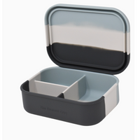 Silicone Bento Box- Blue Tie Dye