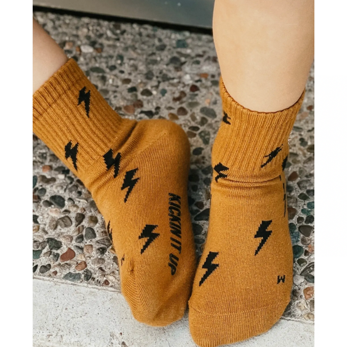 Bronx || Lightning Bolt Socks