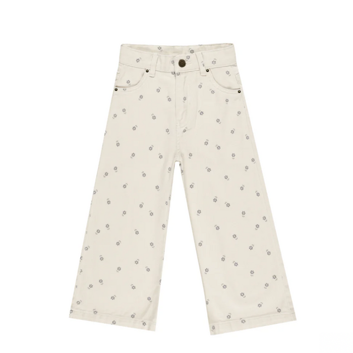 Straight Leg Pant Blue Daisy (6/7Y)