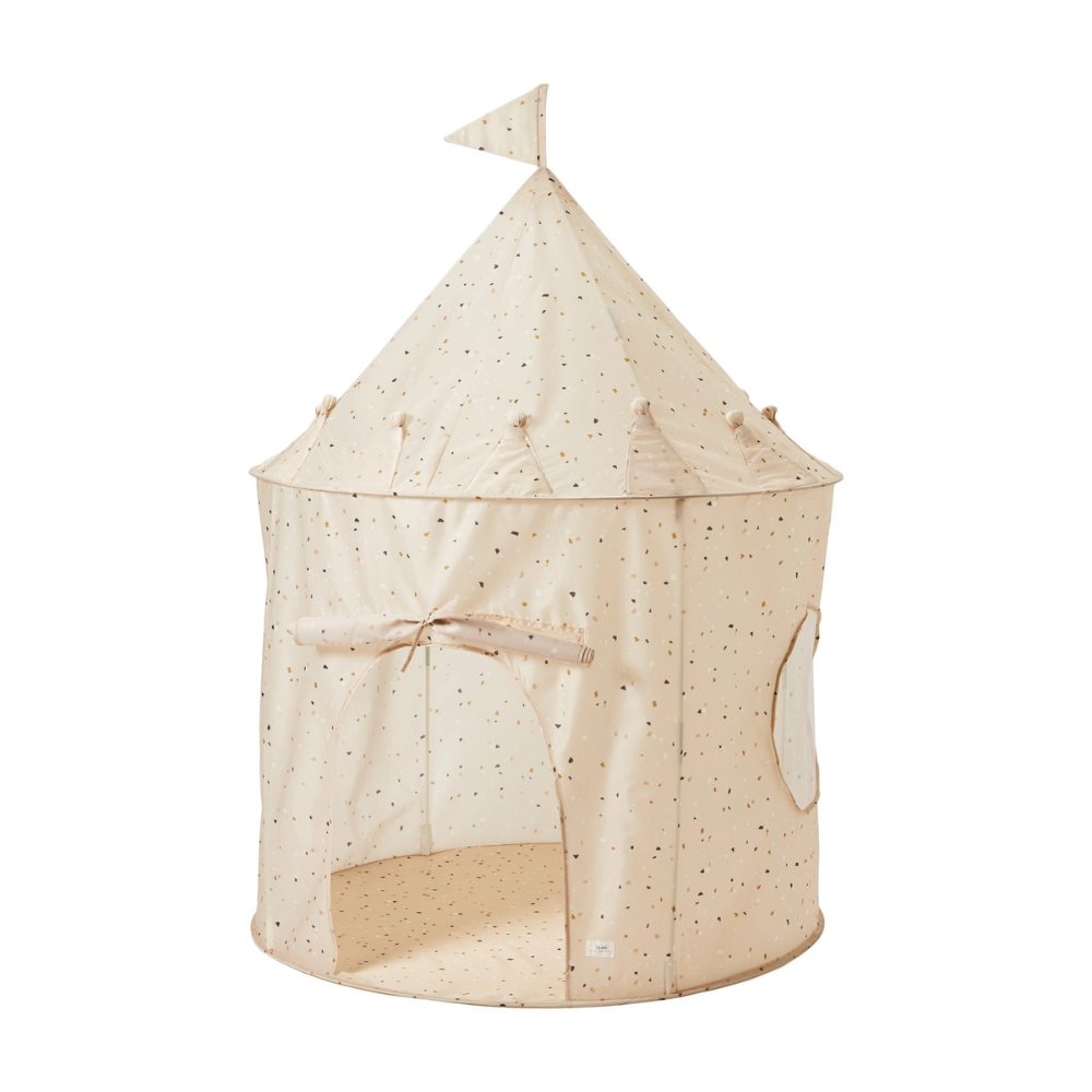 Play Tent Castle - Terrazzo Beige