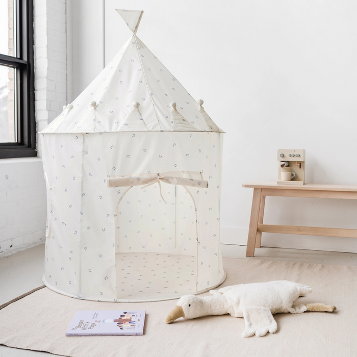 Play Tent Castle -Solid  Beige