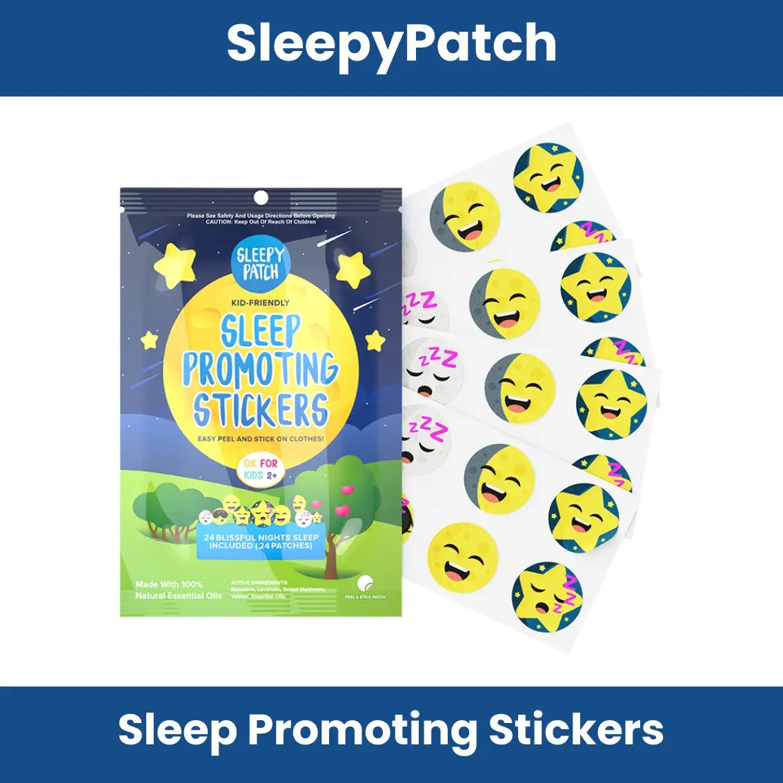 SleepyPatch - Sleep Aid Remedy Stickers