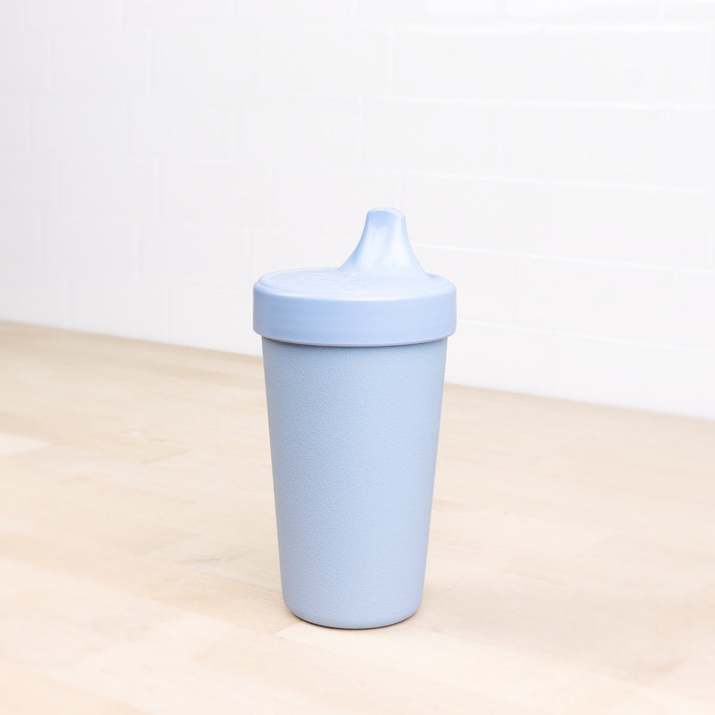No-Spill Sippy Cup- Ice Blue – Green Dazzle Baby