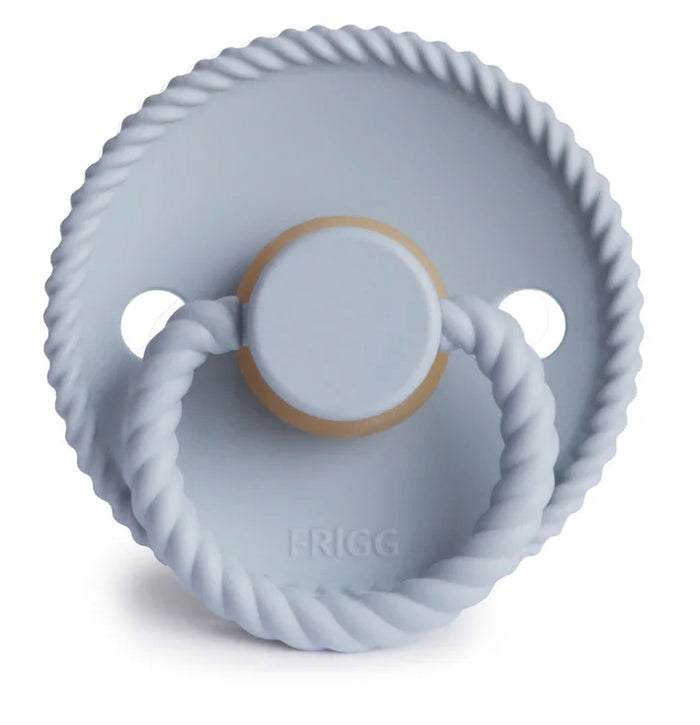 FRIGG Rope Pacifier- Powder Blue