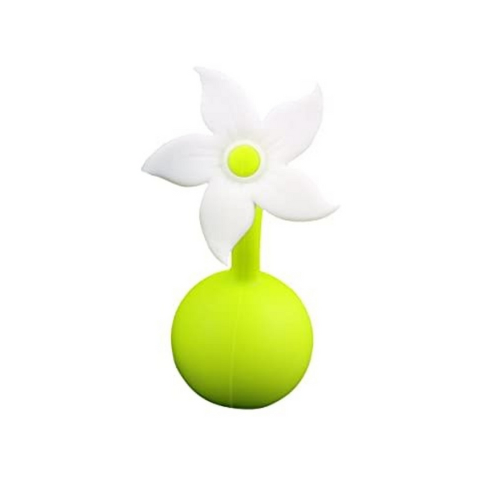 Breast Pump Flower Stopper-White