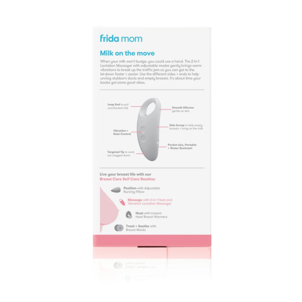 2 in 1 Heat & Vibration Lactation Massager