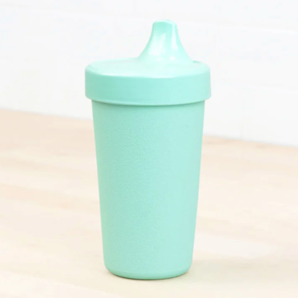 No-Spill Sippy Cup - Mint – Green Dazzle Baby
