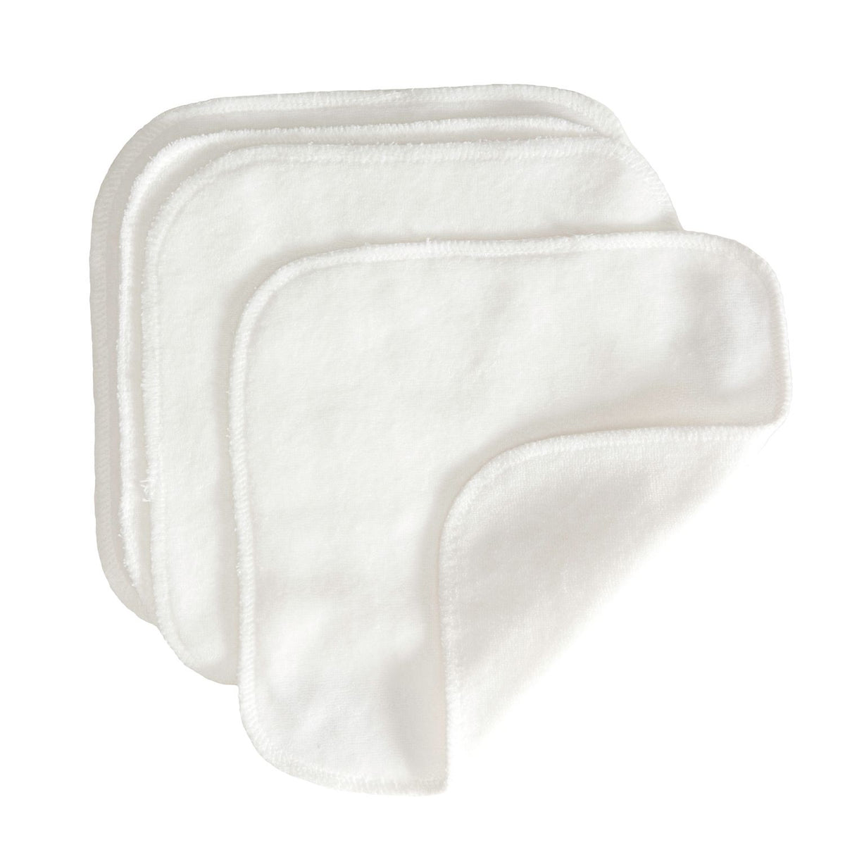 Reusable Cloth Wipes - White