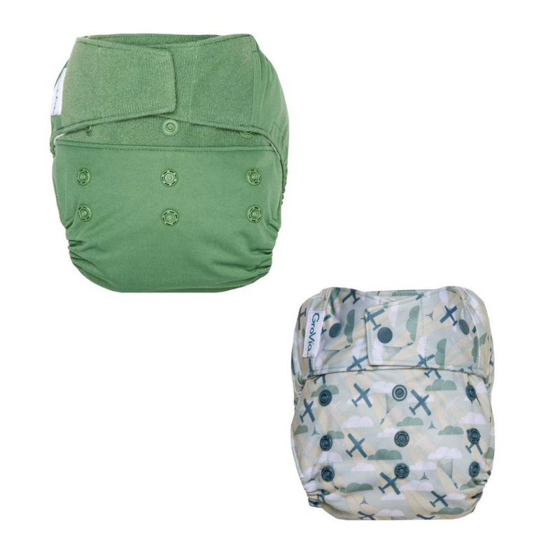 Hybrid Cloth Diapers