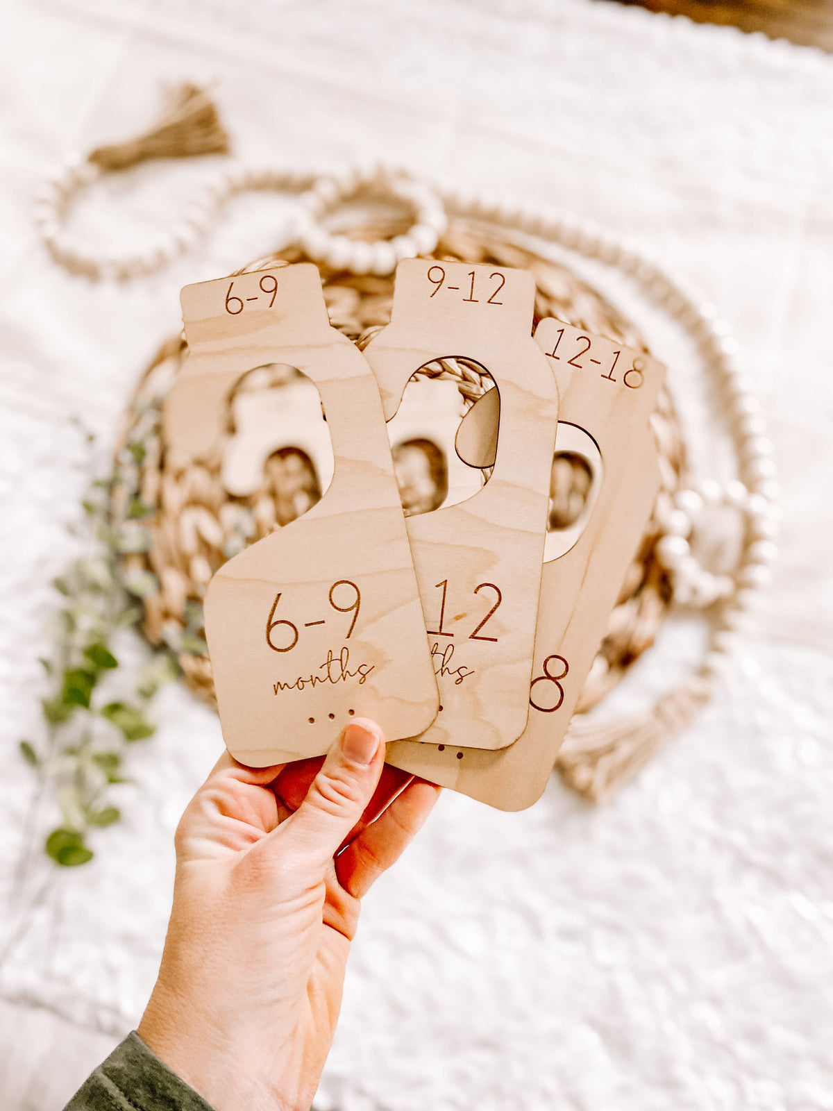 Nursery Closet Dividers - Neutral