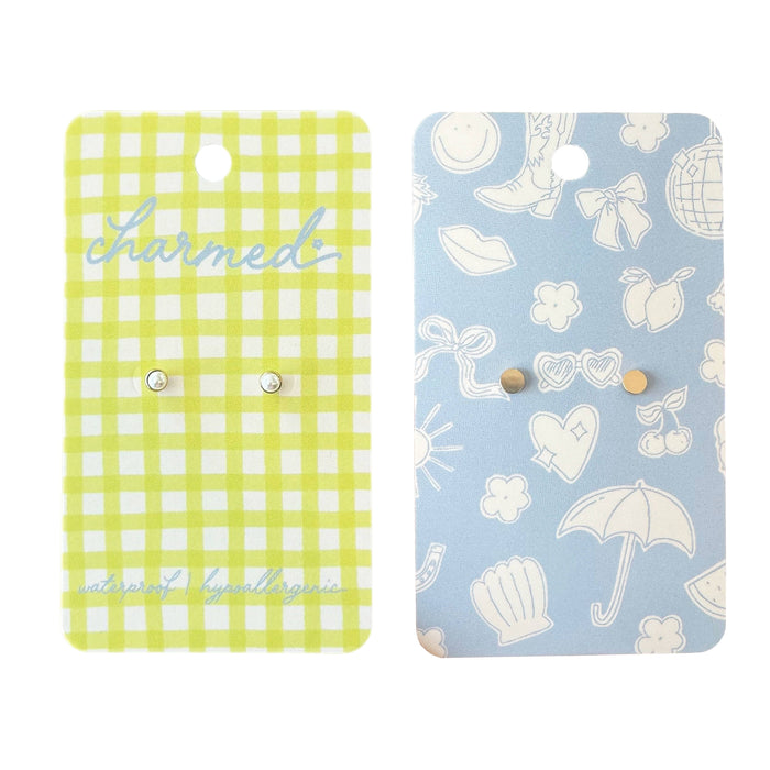 Pearls | Hypoallergenic & Screw-back