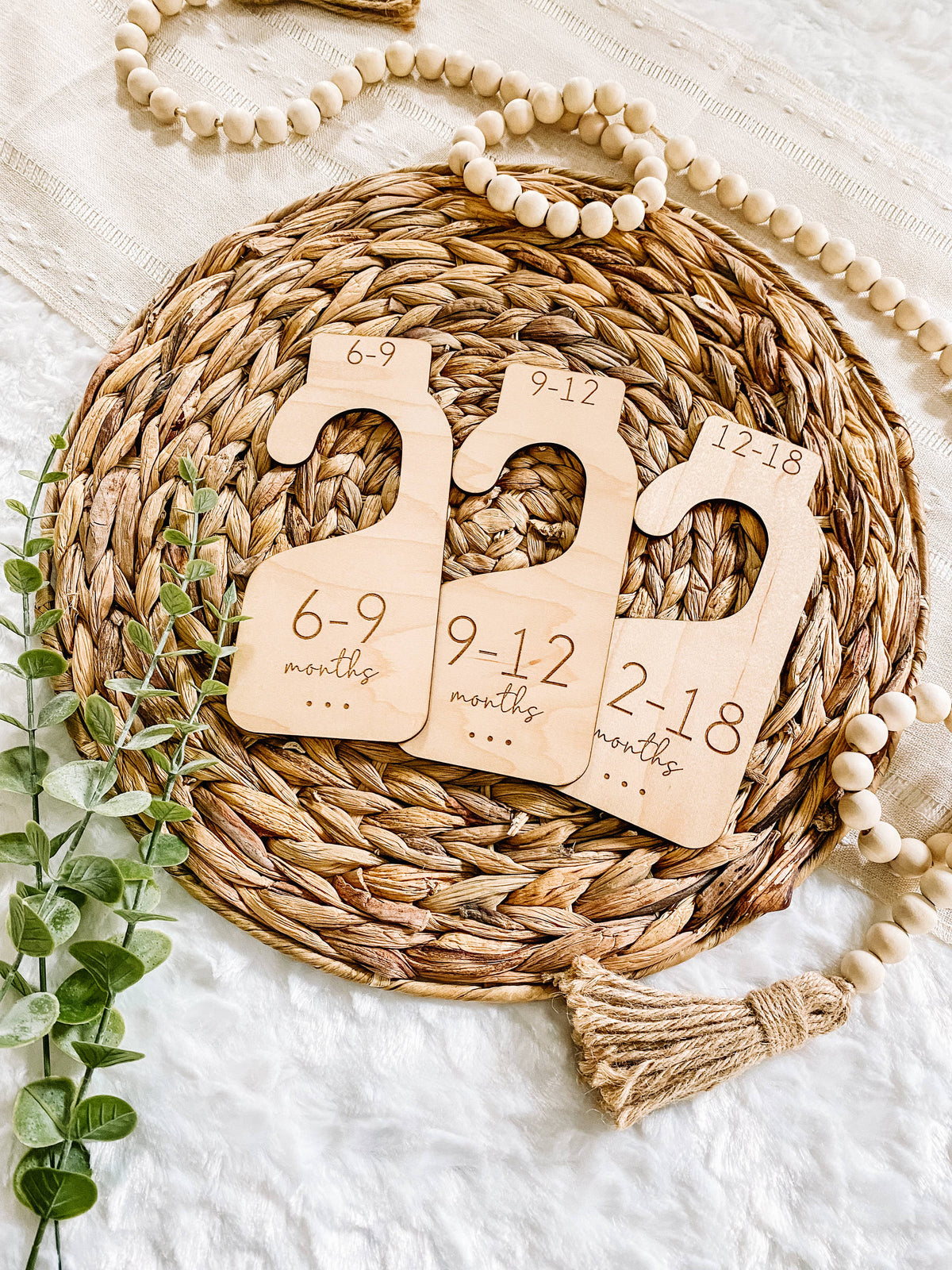 Nursery Closet Dividers - Neutral