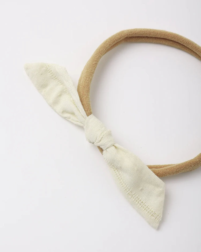 LITTLE KNOT HEADBAND IVORY