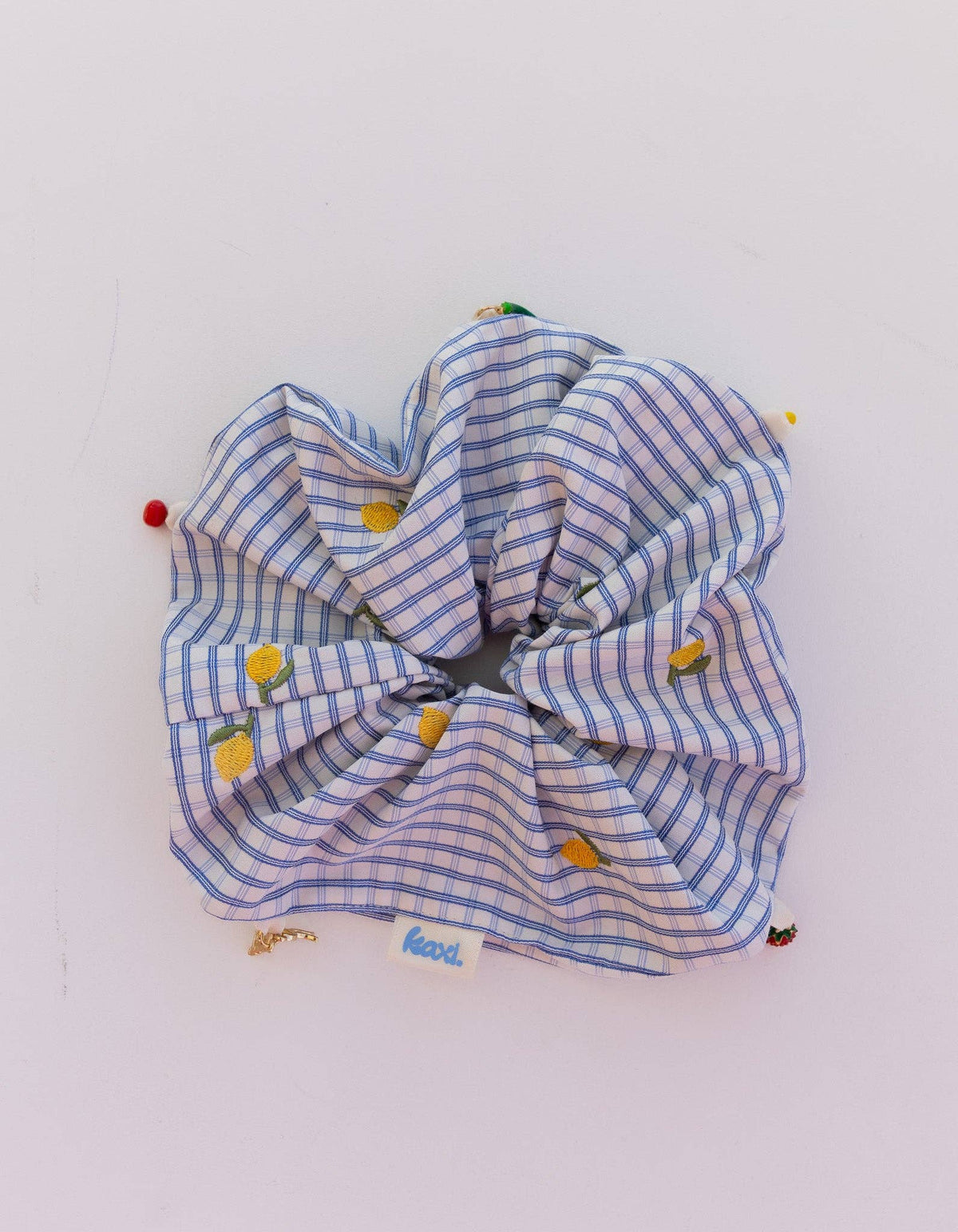 LEMON CHARM OVERSIZED SCRUNCHIE