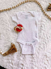 Teething Ring Baby Announcement Photo Prop