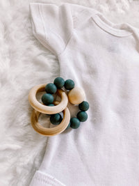 Teething Ring Baby Announcement Photo Prop