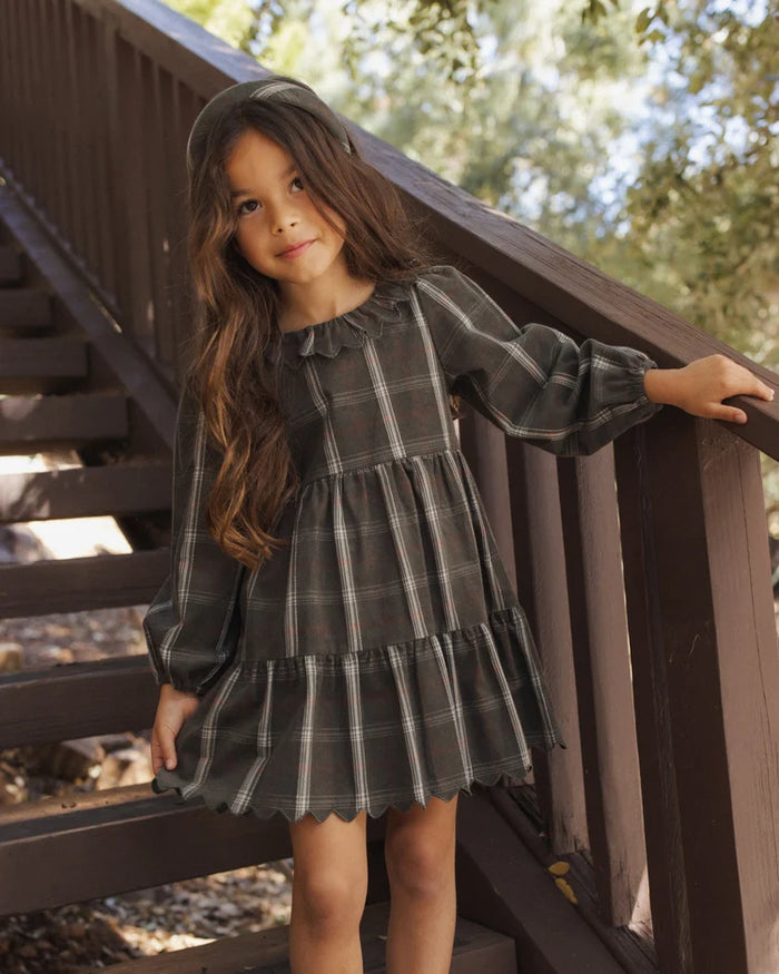 FRAN DRESS HOLIDAY PLAID