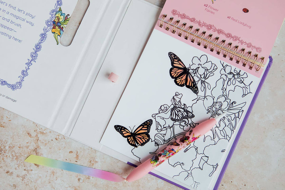Watercolor with Me: Flower Fairies: A Water Reveal Book