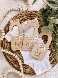 Nursery Closet Dividers - Cute Bows