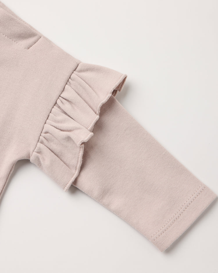 RUFFLE LONG SLEEVE TEE FLEUR + RUFFLE LONG SLEEVE TEE FLEUR