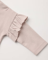 RUFFLE LONG SLEEVE TEE FLEUR + RUFFLE LONG SLEEVE TEE FLEUR