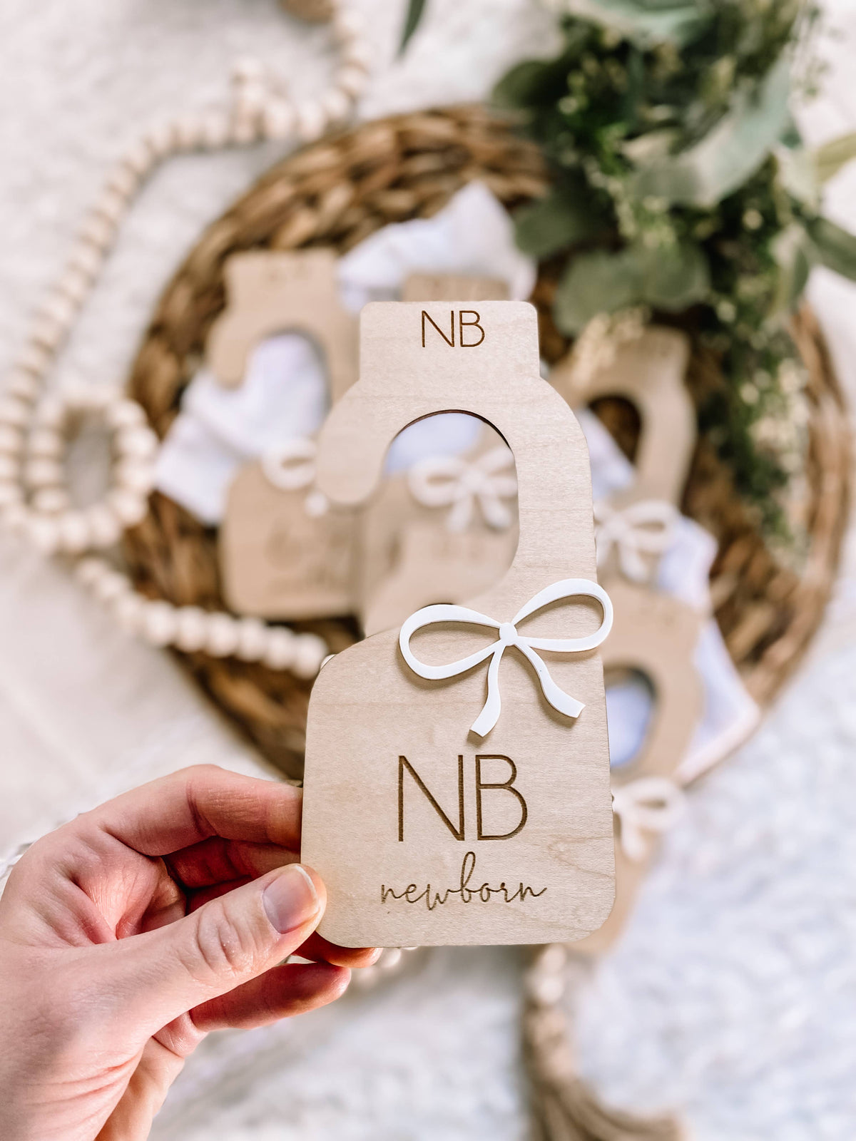 Nursery Closet Dividers - Cute Bows