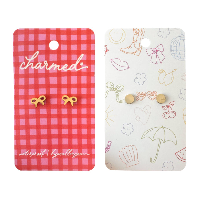 Bows | Hypoallergenic & Screw-back