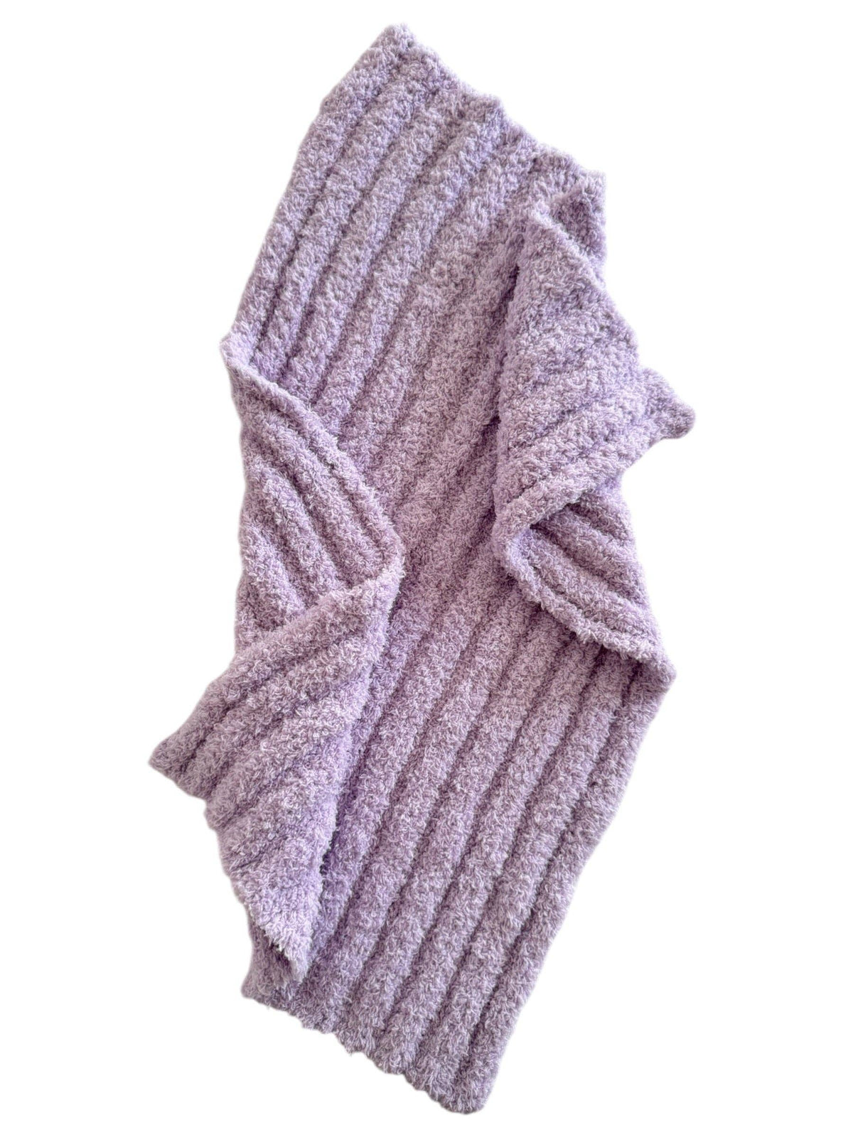 Bliss Wave Mini Blanket, Lavender