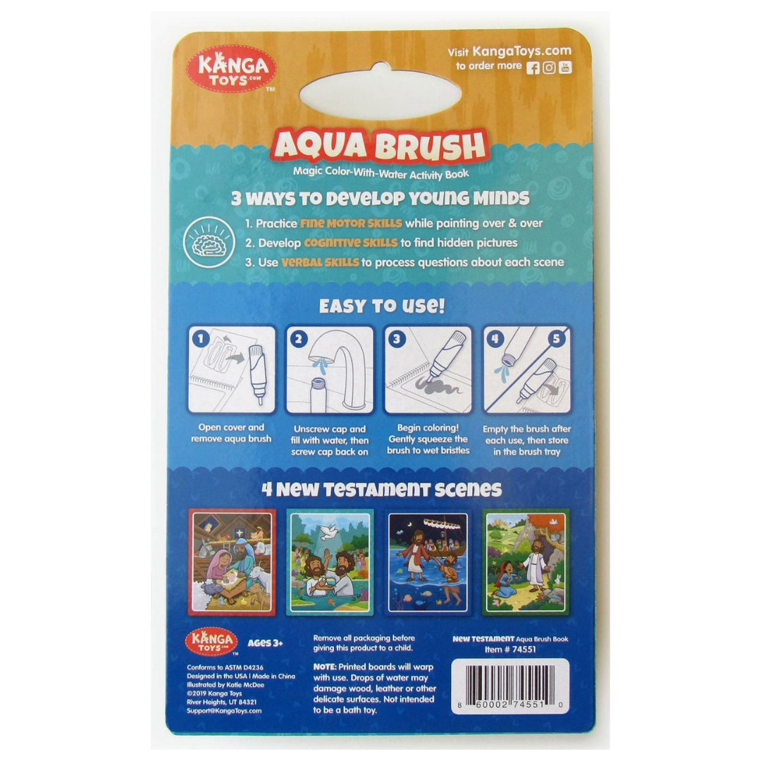 New Testament Aqua Brush Activity Book