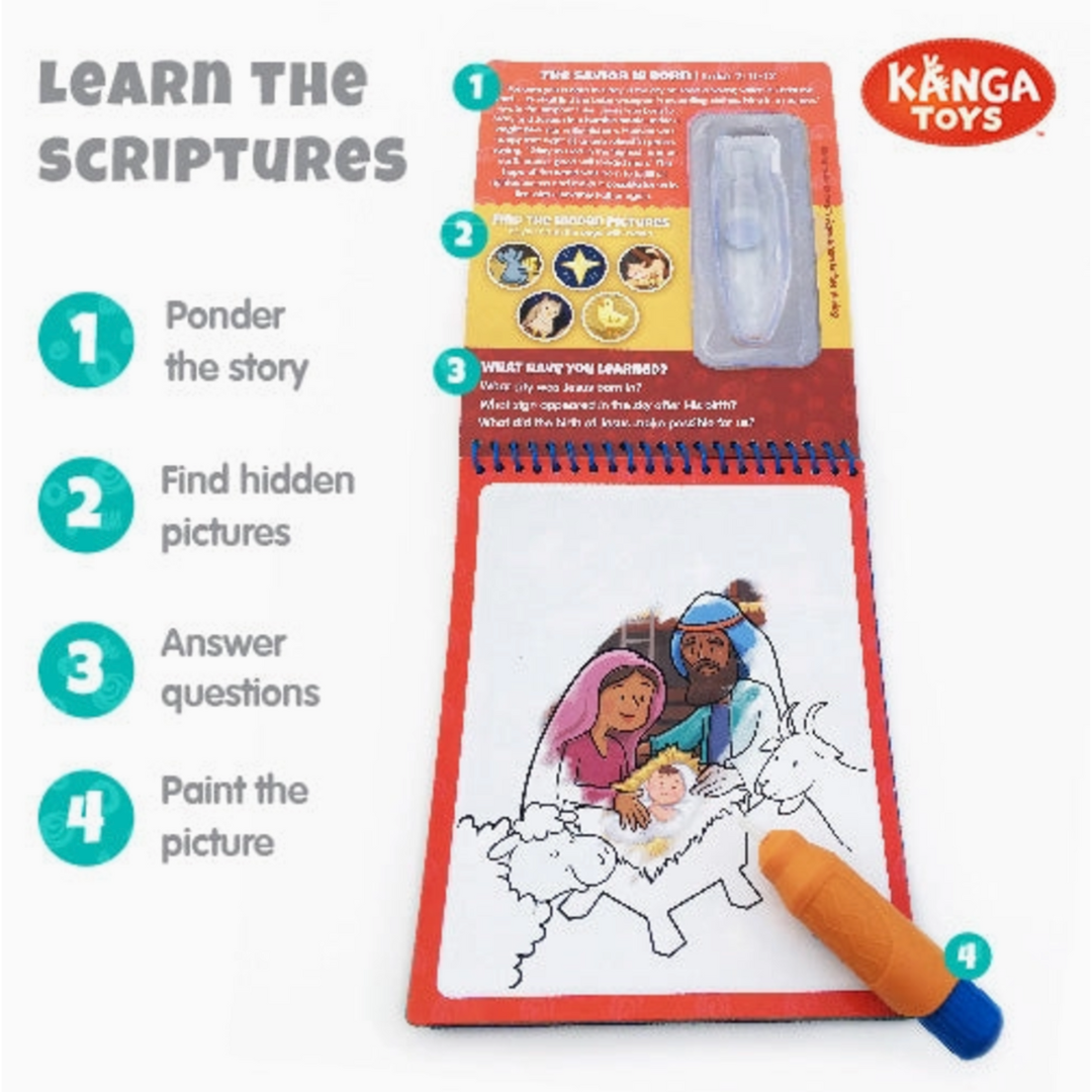 Old Testament #1 Aqua Brush Activity Book