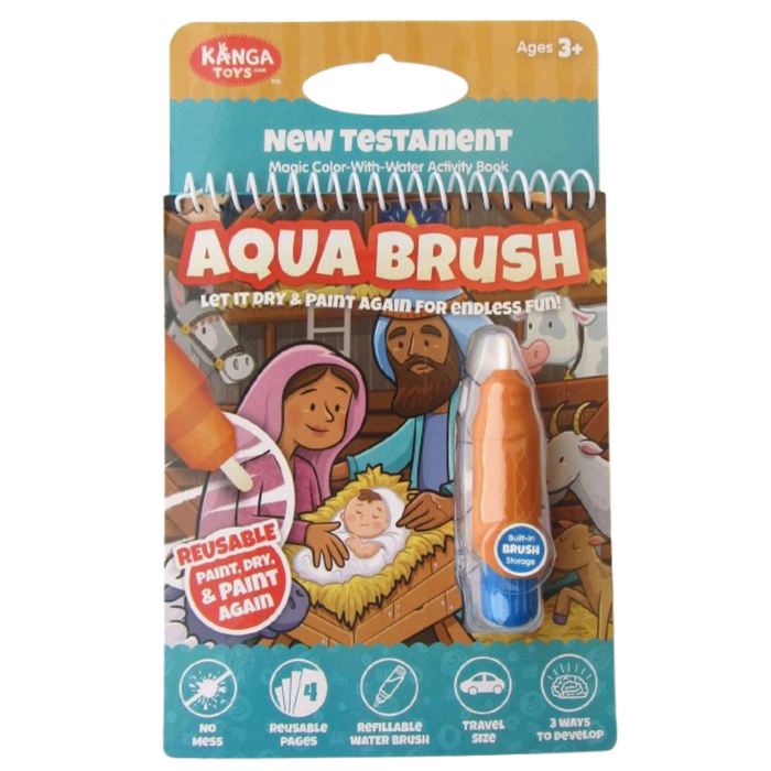 New Testament Aqua Brush Activity Book