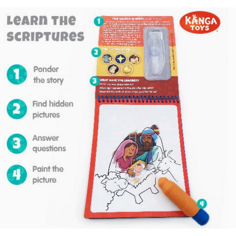 New Testament Aqua Brush Activity Book