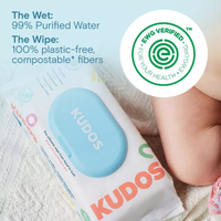 Kuddos Hypoallergenic Baby Wipes