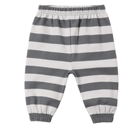 OVERSIZED FLEECE SWEATSHIRT+ SWEATPANTS SET  MIDNIGHT STRIPE