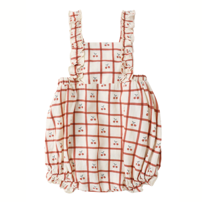 CHIARA ROMPER CHERRY CHECK