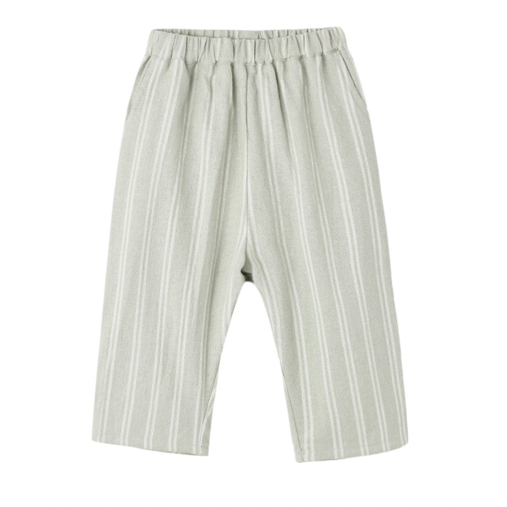 PALMER PANT SAGE PINSTRIPE