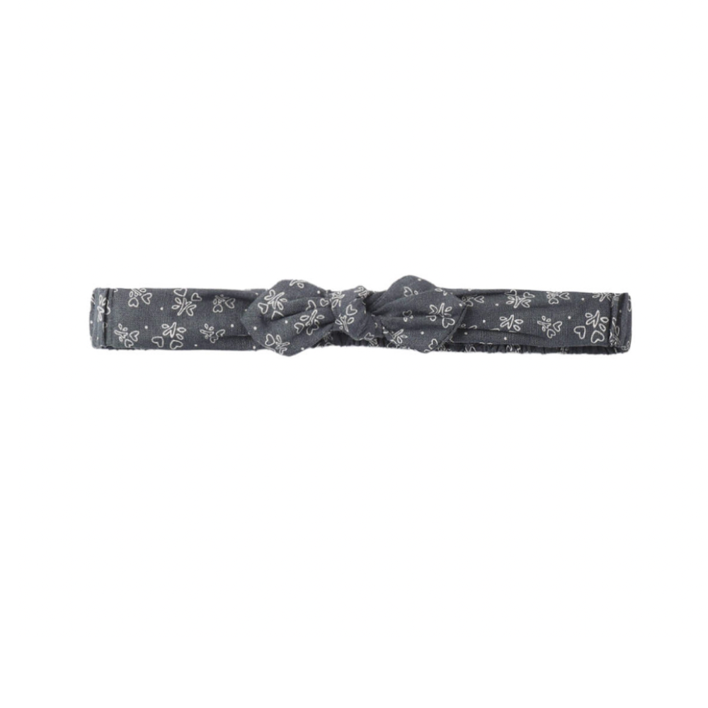 BABY BOW HEADBAND HEART DITSY