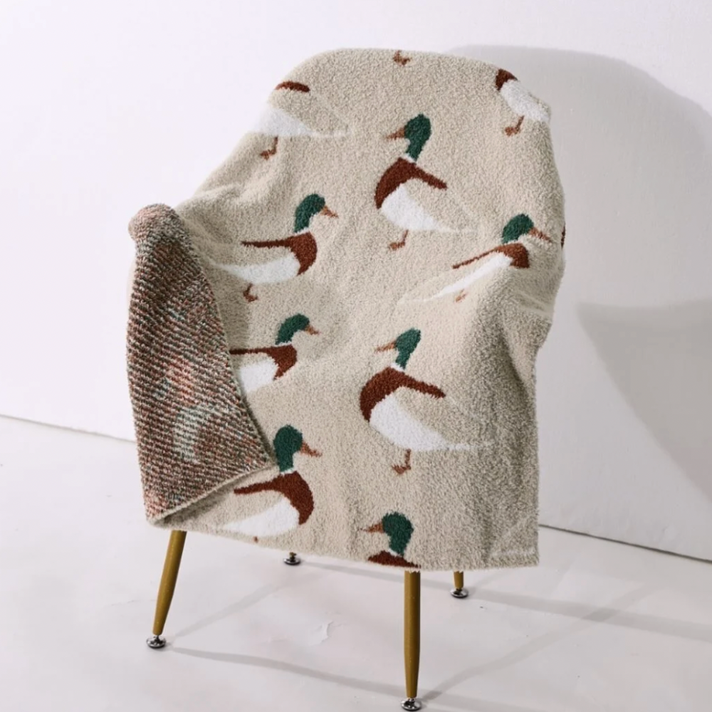 CHENILLE BLANKET || SIMPLE MALLARD
