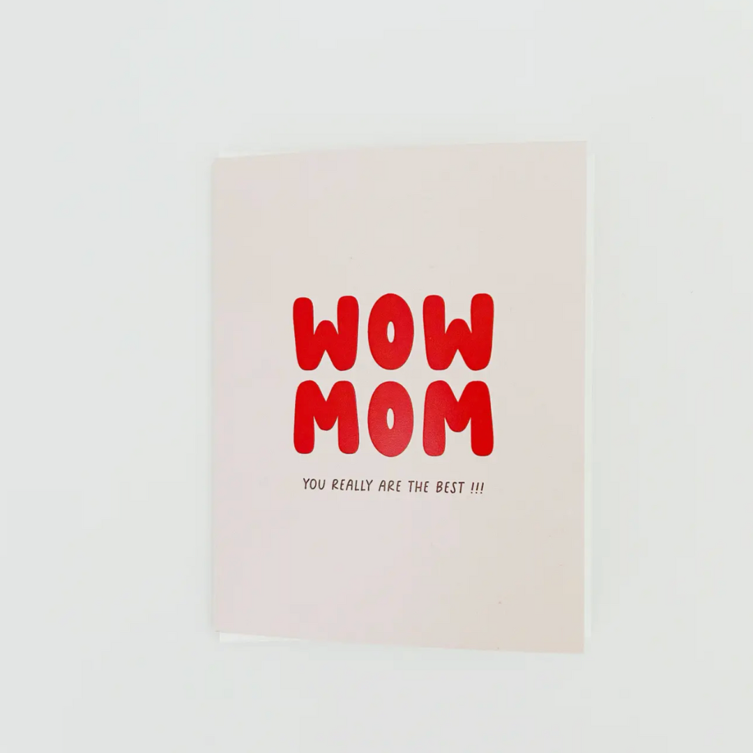 Wow Mom Card