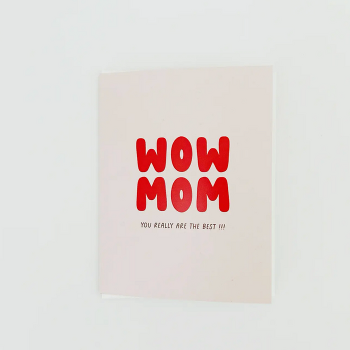 Wow Mom Card