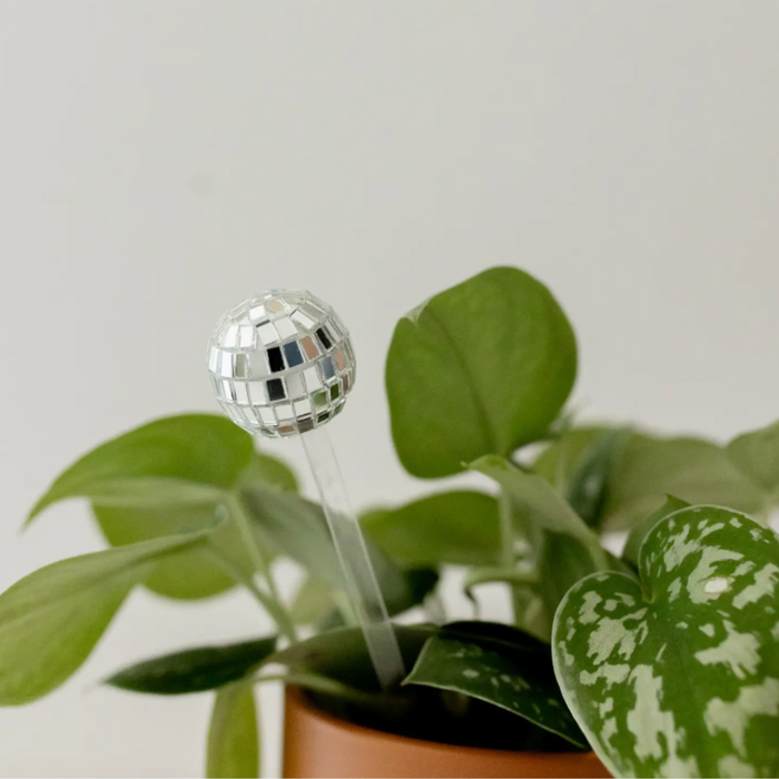 Disco Ball Plant Stick