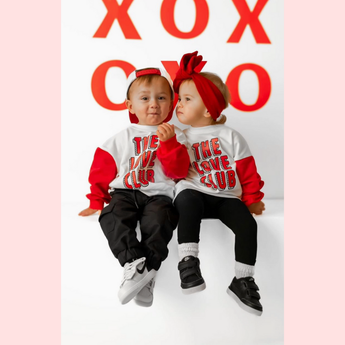 The Love Club | Girls & Boys Valentines Day Sweatshirt